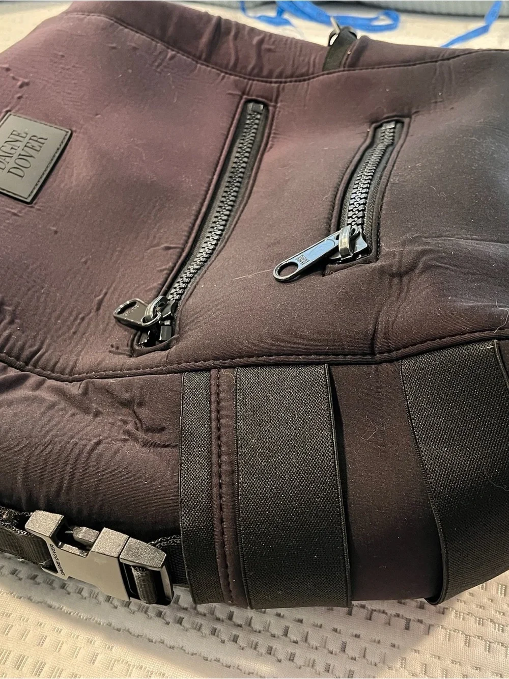 🎒 Dagne Dover Black Womens Backpack!